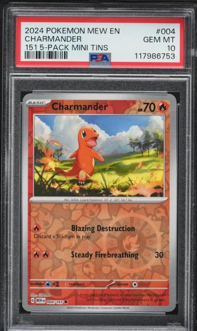 2024 Pokemon Mew En-151 5 Pack M