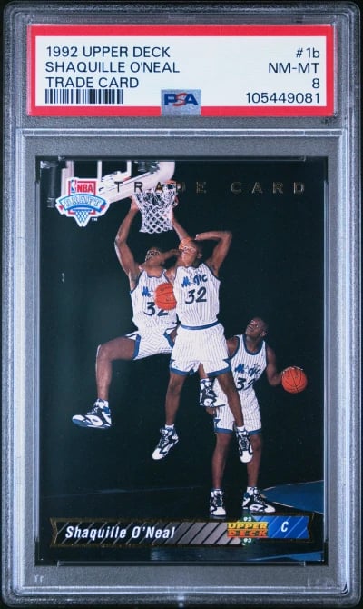 1992 UPPER DECK TRADE CARD #1B S