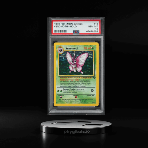 1999 Pokemon Jungle Holo Venomoth #13 PSA 10 GEM MINT