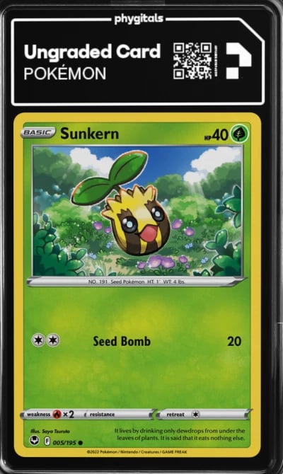 2022 Sunkern Silver Tempest #005