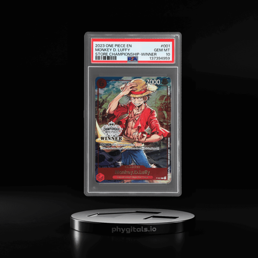 2023 One Piece Promo Store Championship Winner Monkey D. Luffy #P-001 PSA 10