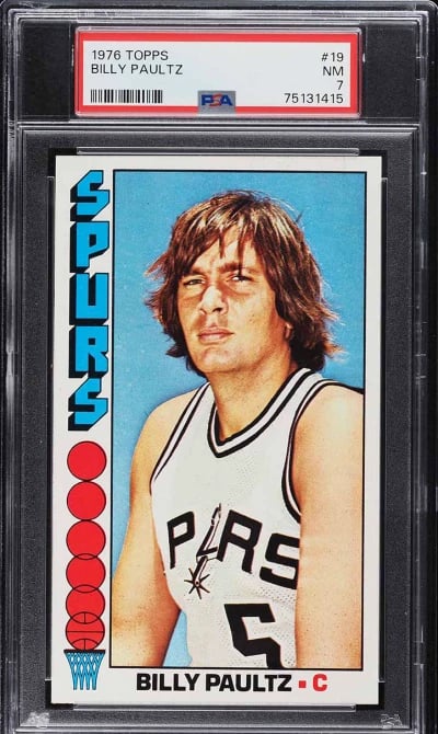 1976 Topps Basketball Billy Paul