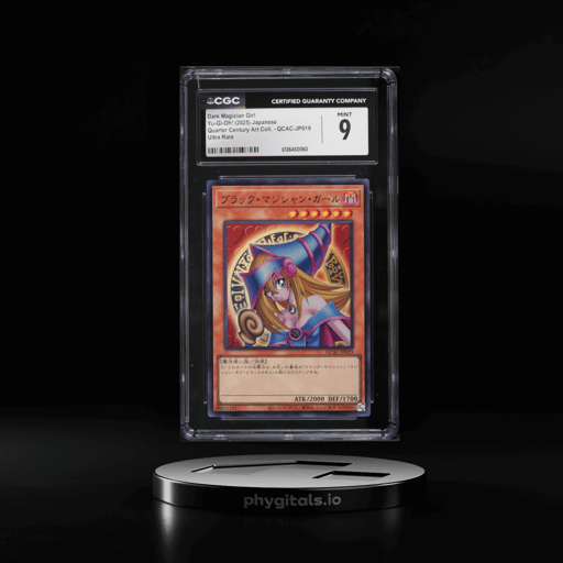2025 Yu-Gi-Oh! Japanese QCAC Ultra Rare Dark Magician Girl #QCAC-JP019 CGC 9 MINT