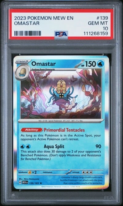 2023 POKEMON MEW EN-151 #139 OMA