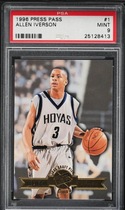 1996 Press Pass Basketball Allen