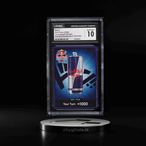 2026 One Piece Tournament Promo Red Bull Double Don!! CGC 10 GEM MINT