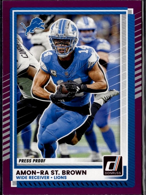 2025 Amon-Ra St. Brown #81 Donruss