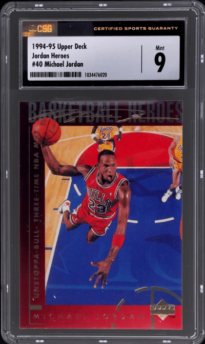 1994 Upper Deck Heroes Michael J