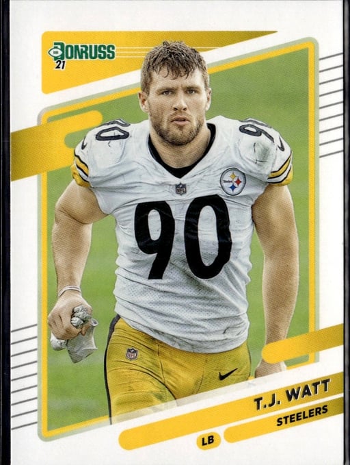 2021 T. J. Watt #22 Donruss