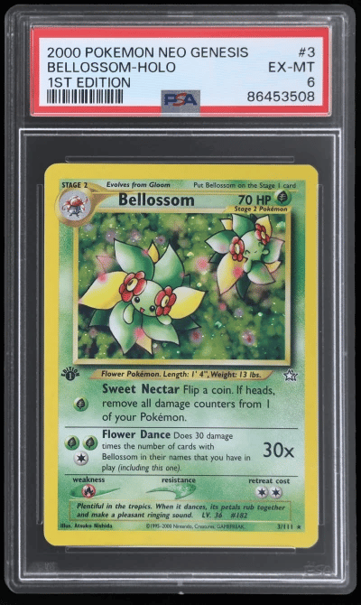 2000 Pokemon Neo Genesis 1st Edi
