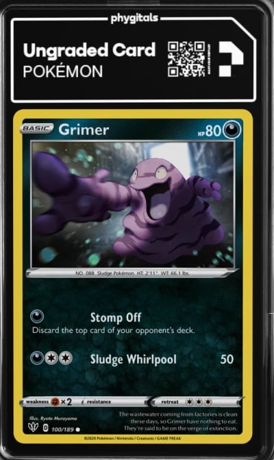 2020 Grimer Darkness Ablaze #100
