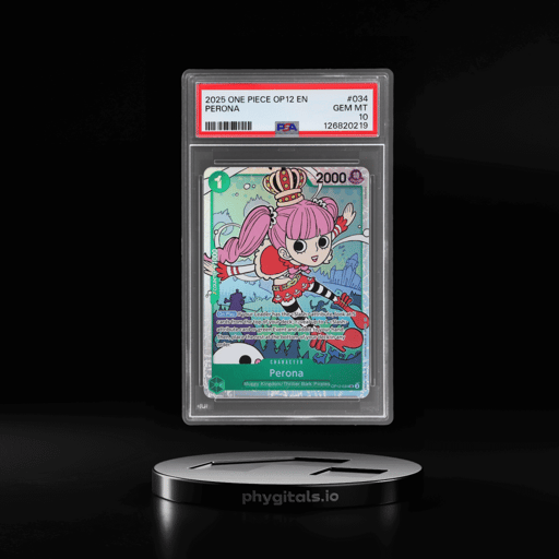 2025 One Piece Legacy of the Master Perona #OP12-034 PSA 10