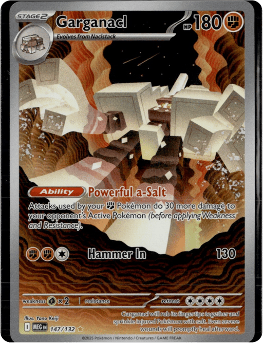 2025 Garganacl #147 Mega Evolution