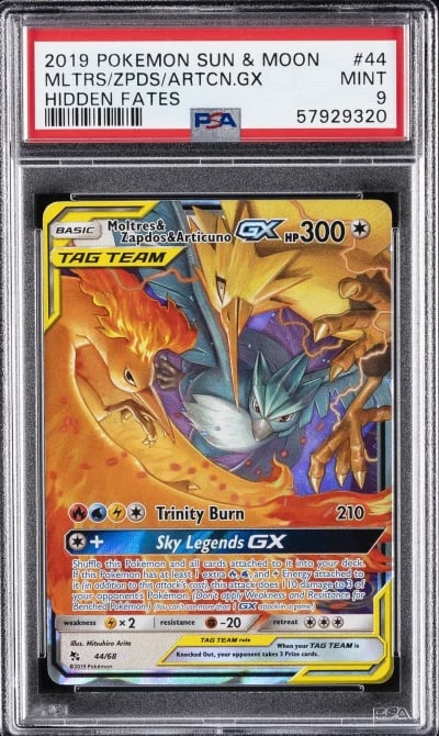 2019 POKEMON SUN & MOON HIDDEN F