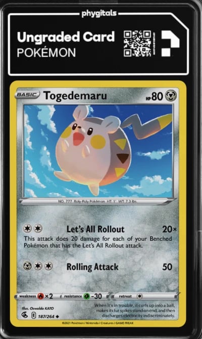 2021 Togedemaru Fusion Strike #187