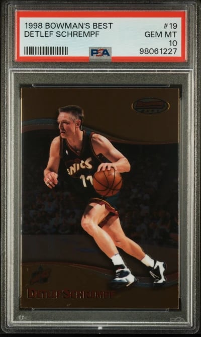 1998 BOWMAN'S BEST #19 DETLEF SC