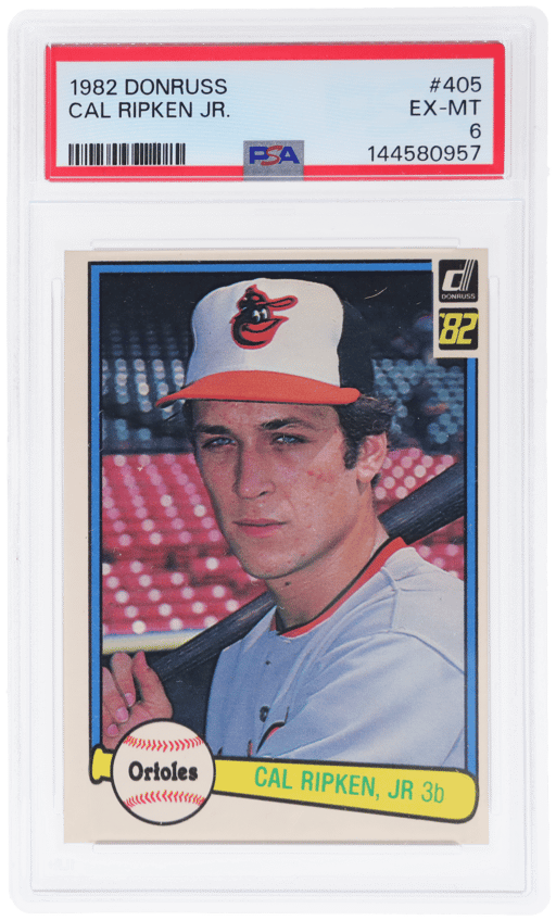 1982 Donruss Cal Ripken Jr. #405 PSA 6