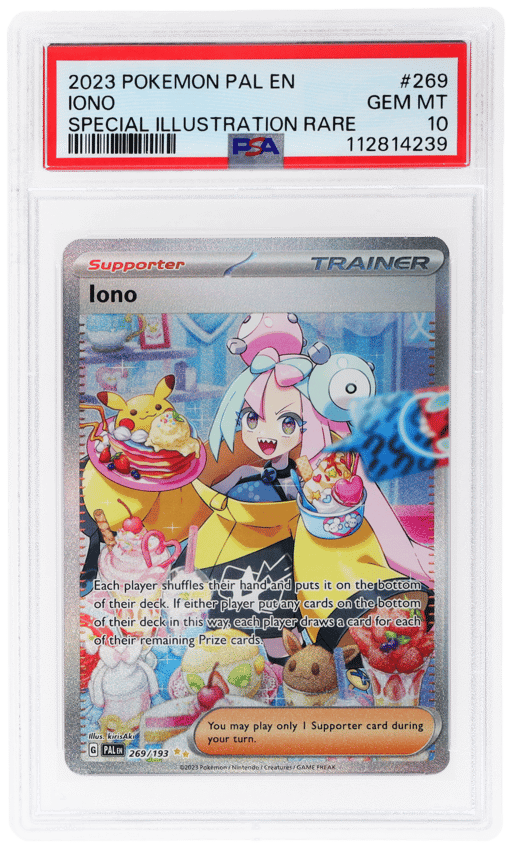 2023 Pokemon Scarlet and Violet Paldea Evolved Special Illustration Rare Iono #269 PSA 10
