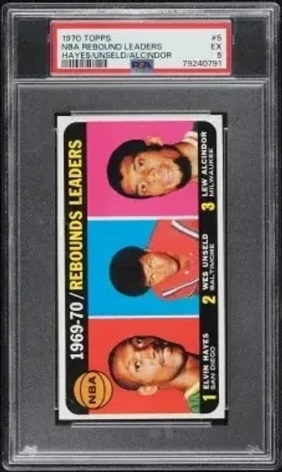 1970 Topps Basketball Elvin Haye
