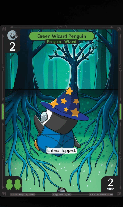 Green Wizard Penguin