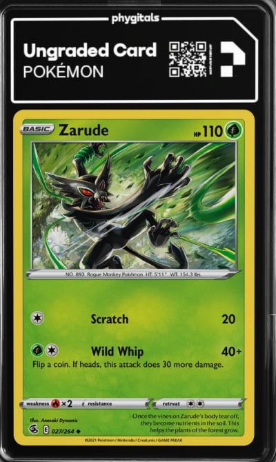 2021 Zarude Fusion Strike #027