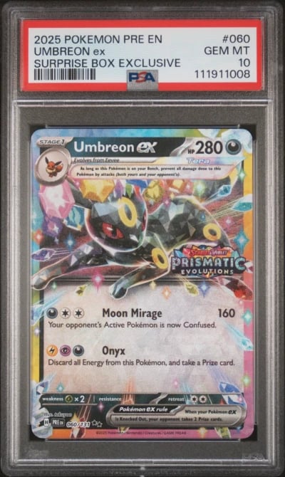 2025 POKEMON PRE EN-PRISMATIC EV