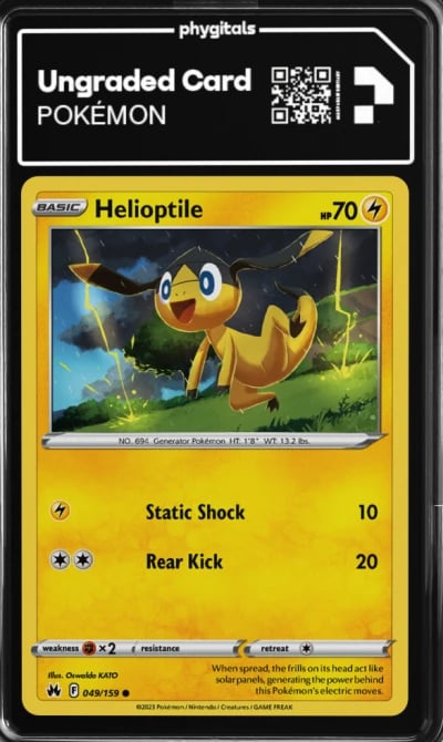 2023 Helioptile Crown Zenith #049
