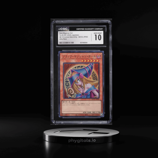 2024 Yu-Gi-Oh! Japanese QCCU Ultra Rare Dark Magician Girl #QCCU-JP002 CGC 10 GEM MINT