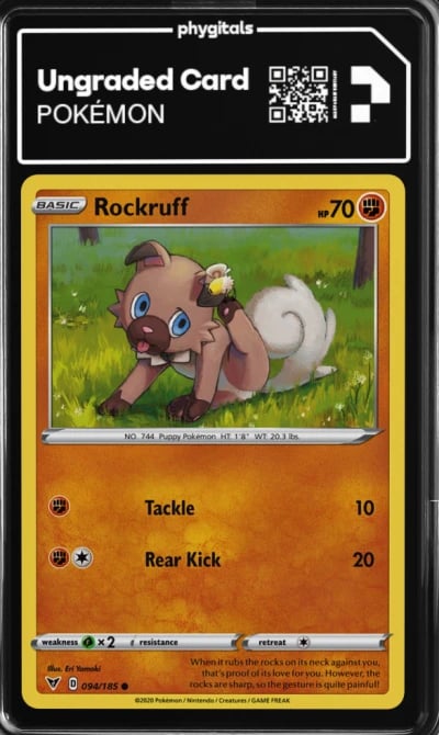 2020 Rockruff Vivid Voltage #094