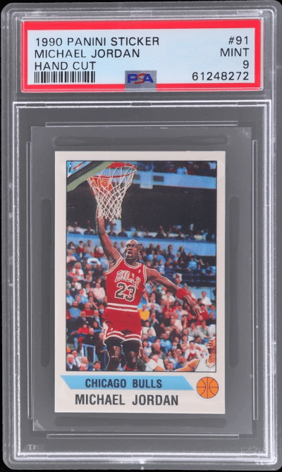 1990 Panini Stickers Hand Cut Mi
