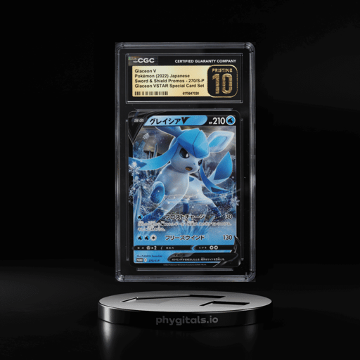 2022 Pokemon Japanese Sword & Shield Promo VSTAR Special Set Glaceon V #270 CGC 10 PRISTINE