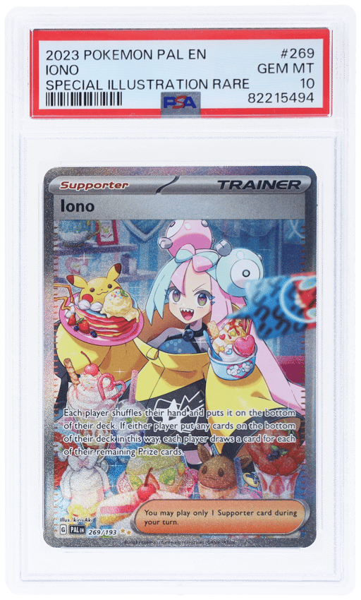 2023 Pokemon Scarlet and Violet Paldea Evolved Special Illustration Rare Iono #269 PSA 10