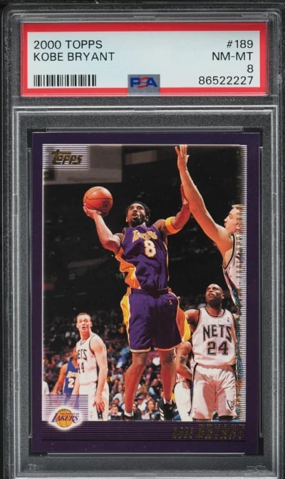 2000 Topps Basketball Kobe Bryan