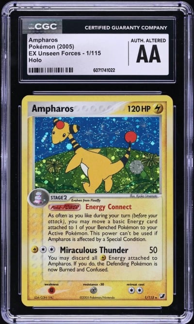2005 Pokemon EX Unseen Forces Ho