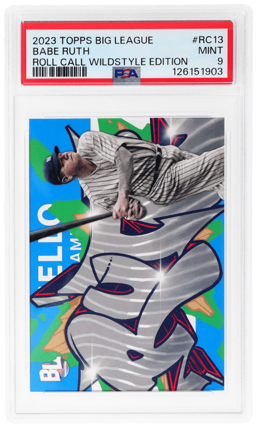 2023 Topps Big League Babe Ruth #RC-13 PSA 9