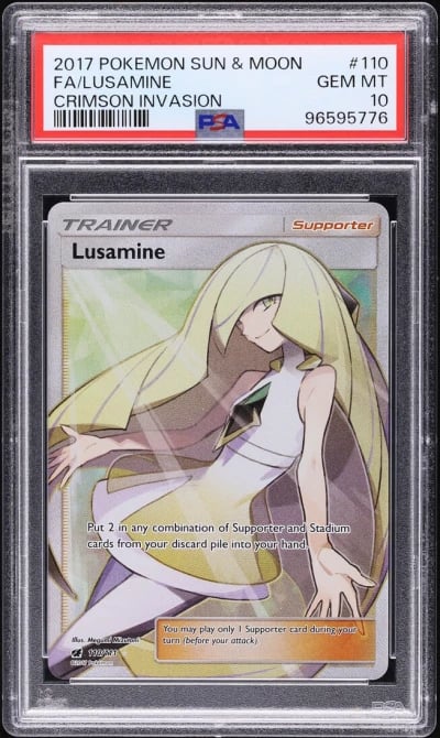 2017 Pokemon Sun & Moon Crimson 
