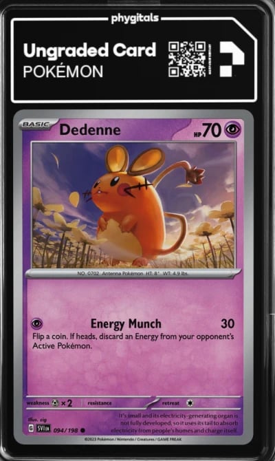 2023 Dedenne Scarlet & Violet #0