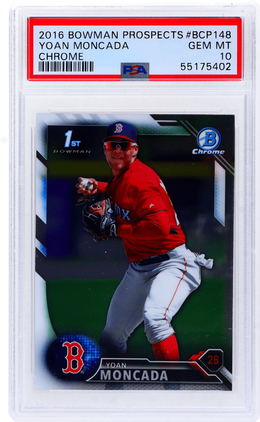 2016 Bowman Chrome Prospect Yoan Moncada #BCP148 PSA 10