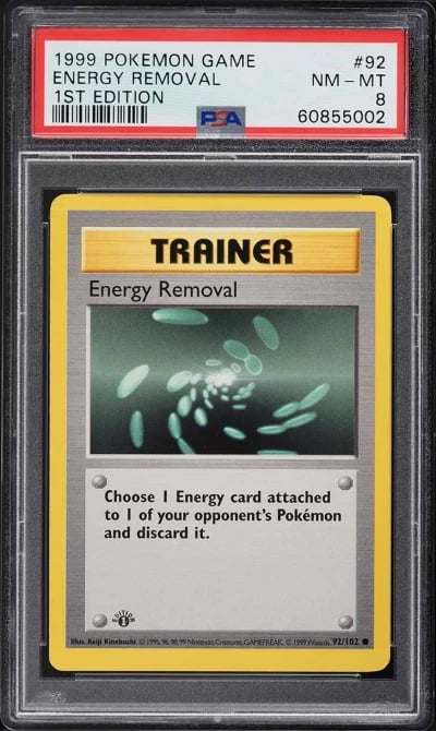 1999 Pokemon Base Set Shadowless