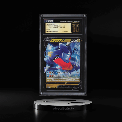 2022 Pokemon Japanese Sword & Shield VSTAR Universe Alt Art Garchomp V #109 CGC 10 PRISTINE