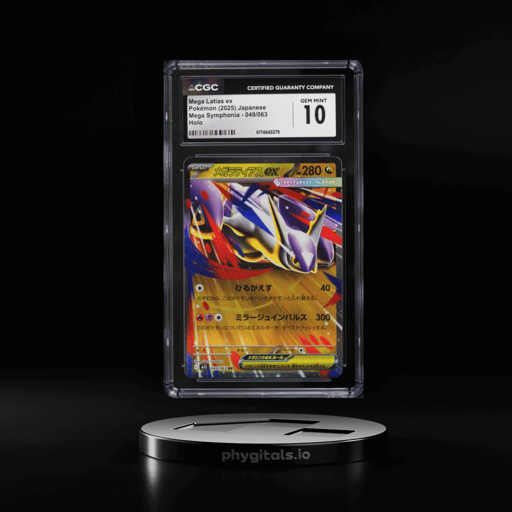 2025 Pokemon Japanese Mega Symphonia Holo Mega Latias ex #49 CGC 10 GEM MINT