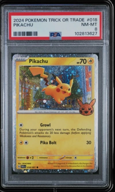 2024 POKEMON TRICK OR TRADE #018