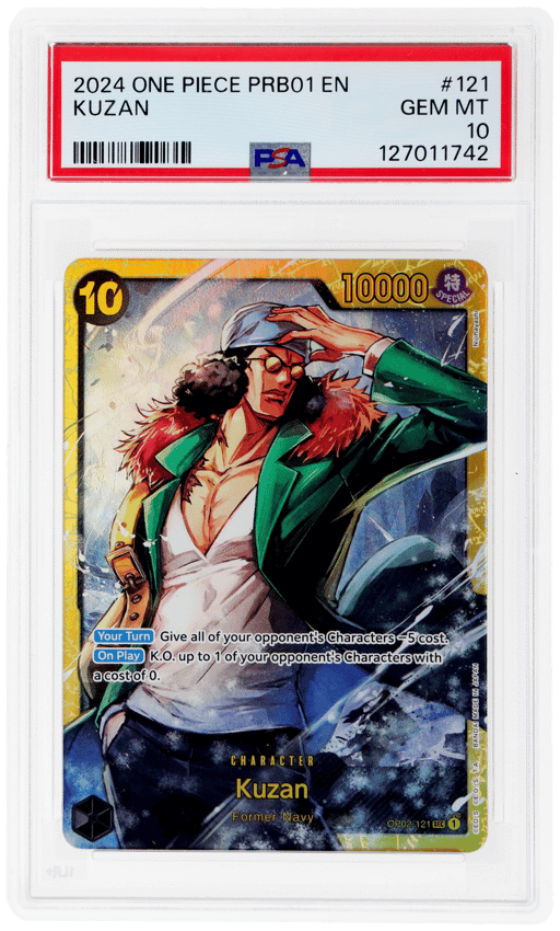 2024 One Piece Premium Booster -One Piece Card the Best- Kuzan #121 PSA 10