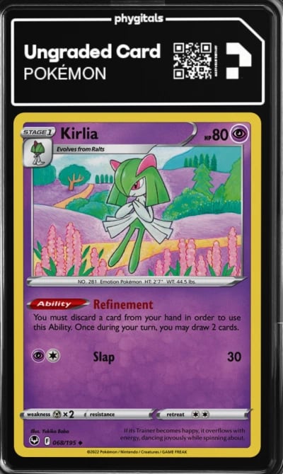 2022 Kirlia Silver Tempest #068