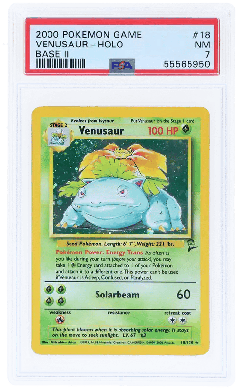 2000 POKEMON GAME BASE II #18 VE