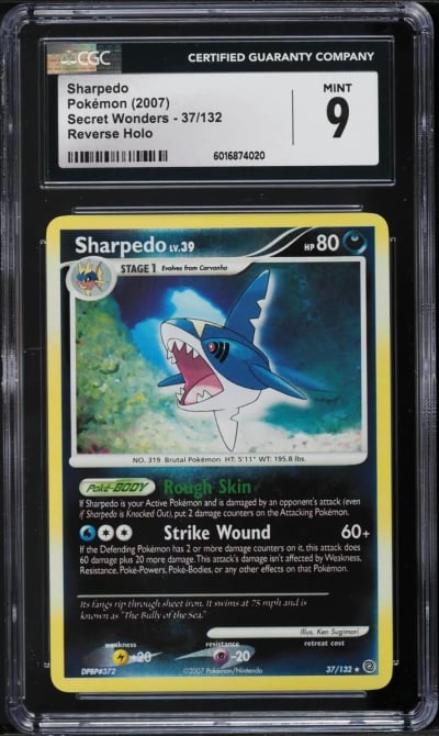 2007 Pokemon Diamond & Pearl Sec