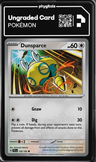 2024 Dunsparce Temporal Forces #128