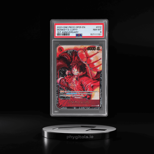 2023 One Piece Awakening of the New Era 1st Anniversary Monkey D. Luffy #ST01-012 PSA 8