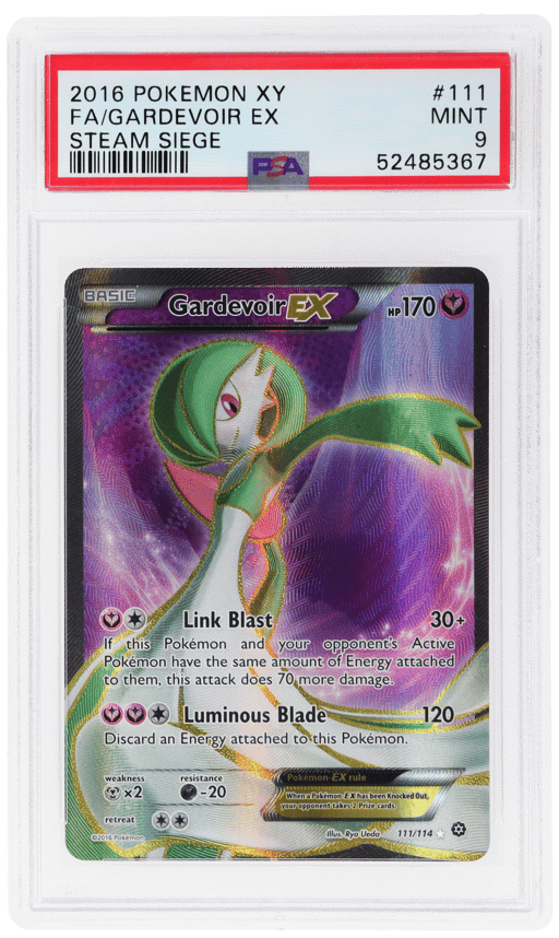 2016 Pokemon XY Steam Siege Gardevoir Ex #111 PSA 9