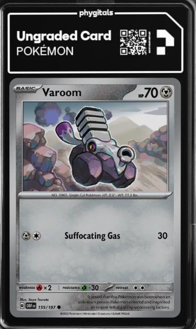2023 Varoom Obsidian Flames #155